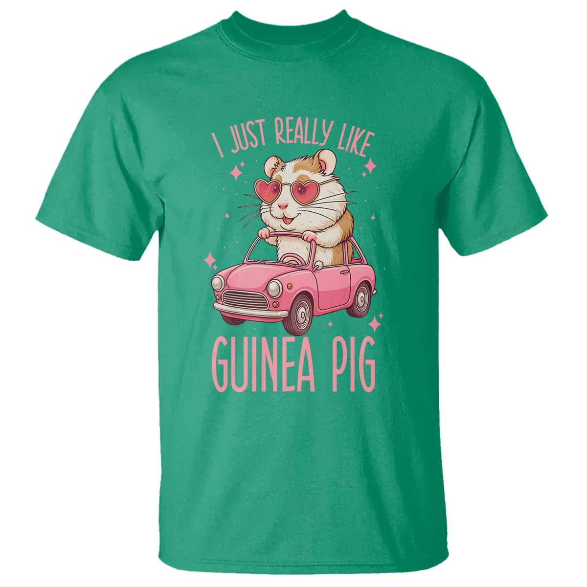 I Just Really Like Guinea Pigs T Shirt Pet Lover Gift For Girl - Wonder Print Shop