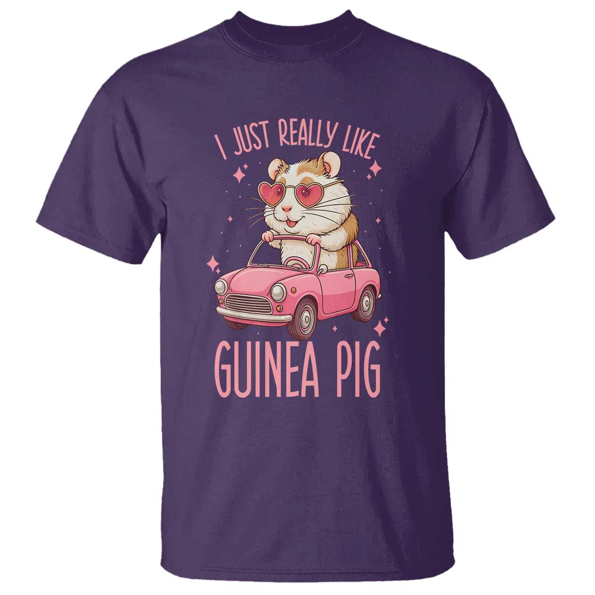 I Just Really Like Guinea Pigs T Shirt Pet Lover Gift For Girl - Wonder Print Shop