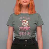 I Just Really Like Guinea Pigs T Shirt For Women Pet Lover Gift For Girl - Wonder Print Shop