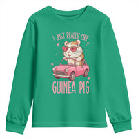 I Just Really Like Guinea Pigs Youth Sweatshirt Pet Lover Gift For Girl - Wonder Print Shop