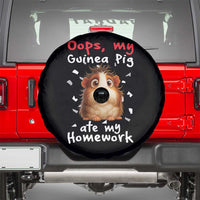 Oops My Guinea Pig Ate My Homework Spare Tire Cover Funny Cavy Lover Gift - Wonder Print Shop