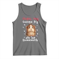 Oops My Guinea Pig Ate My Homework Tank Top Funny Cavy Lover Gift - Wonder Print Shop