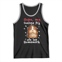 Oops My Guinea Pig Ate My Homework Tank Top Funny Cavy Lover Gift - Wonder Print Shop