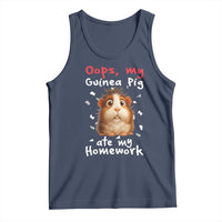 Oops My Guinea Pig Ate My Homework Tank Top Funny Cavy Lover Gift - Wonder Print Shop