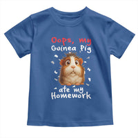 Oops My Guinea Pig Ate My Homework Toddler T Shirt Funny Cavy Lover Gift - Wonder Print Shop