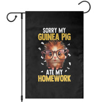 Funny My Guinea Pig Ate My Homework Garden Flag Gift For Rodent Lovers - Wonder Print Shop