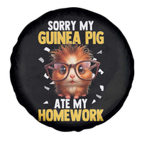 Funny My Guinea Pig Ate My Homework Spare Tire Cover Gift For Rodent Lovers - Wonder Print Shop