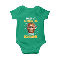 Funny My Guinea Pig Ate My Homework Baby Onesie Gift For Rodent Lovers - Wonder Print Shop