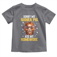 Funny My Guinea Pig Ate My Homework Toddler T Shirt Gift For Rodent Lovers - Wonder Print Shop