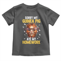 Funny My Guinea Pig Ate My Homework Toddler T Shirt Gift For Rodent Lovers - Wonder Print Shop