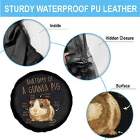 Anatomy Of A Guinea Pig Spare Tire Cover Funny Cavy Lover Animal Anatomy Gift - Wonder Print Shop