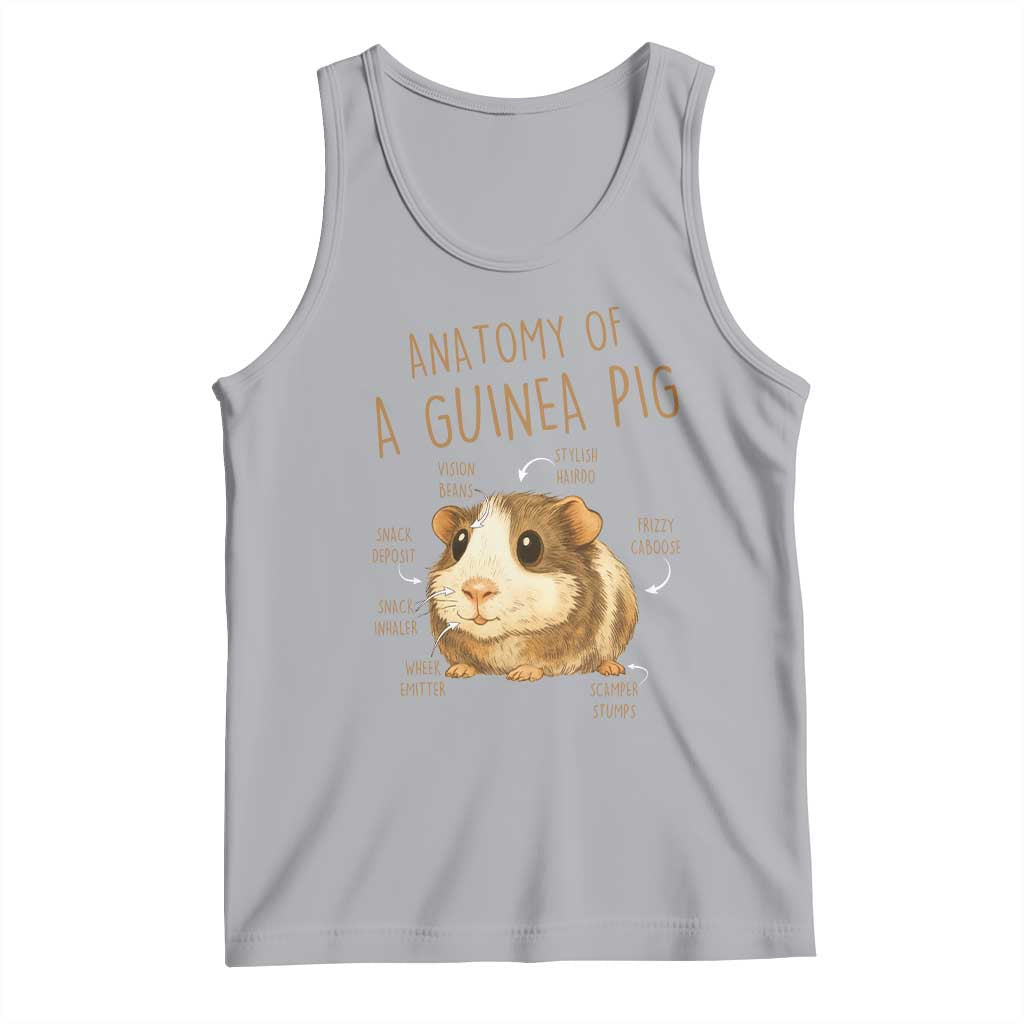 Anatomy Of A Guinea Pig Tank Top Funny Cavy Lover Animal Anatomy Gift - Wonder Print Shop