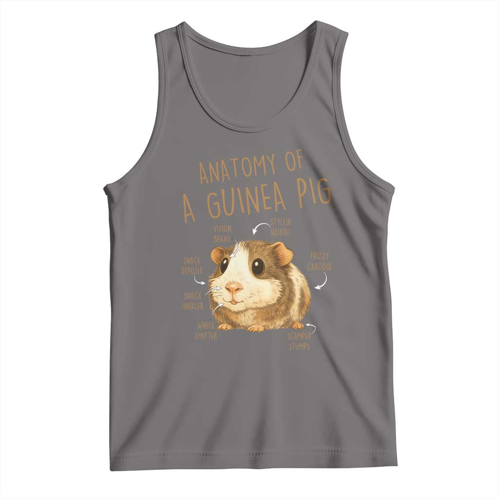 Anatomy Of A Guinea Pig Tank Top Funny Cavy Lover Animal Anatomy Gift - Wonder Print Shop