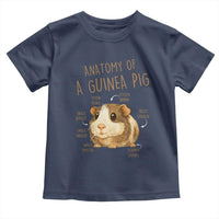 Anatomy Of A Guinea Pig Toddler T Shirt Funny Cavy Lover Animal Anatomy Gift - Wonder Print Shop