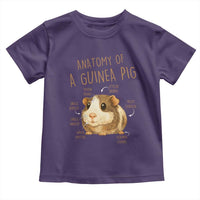 Anatomy Of A Guinea Pig Toddler T Shirt Funny Cavy Lover Animal Anatomy Gift - Wonder Print Shop