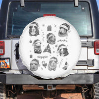 Christmas Guinea Pigs Spare Tire Cover Funny Cavy Lover Holiday Gift - Wonder Print Shop