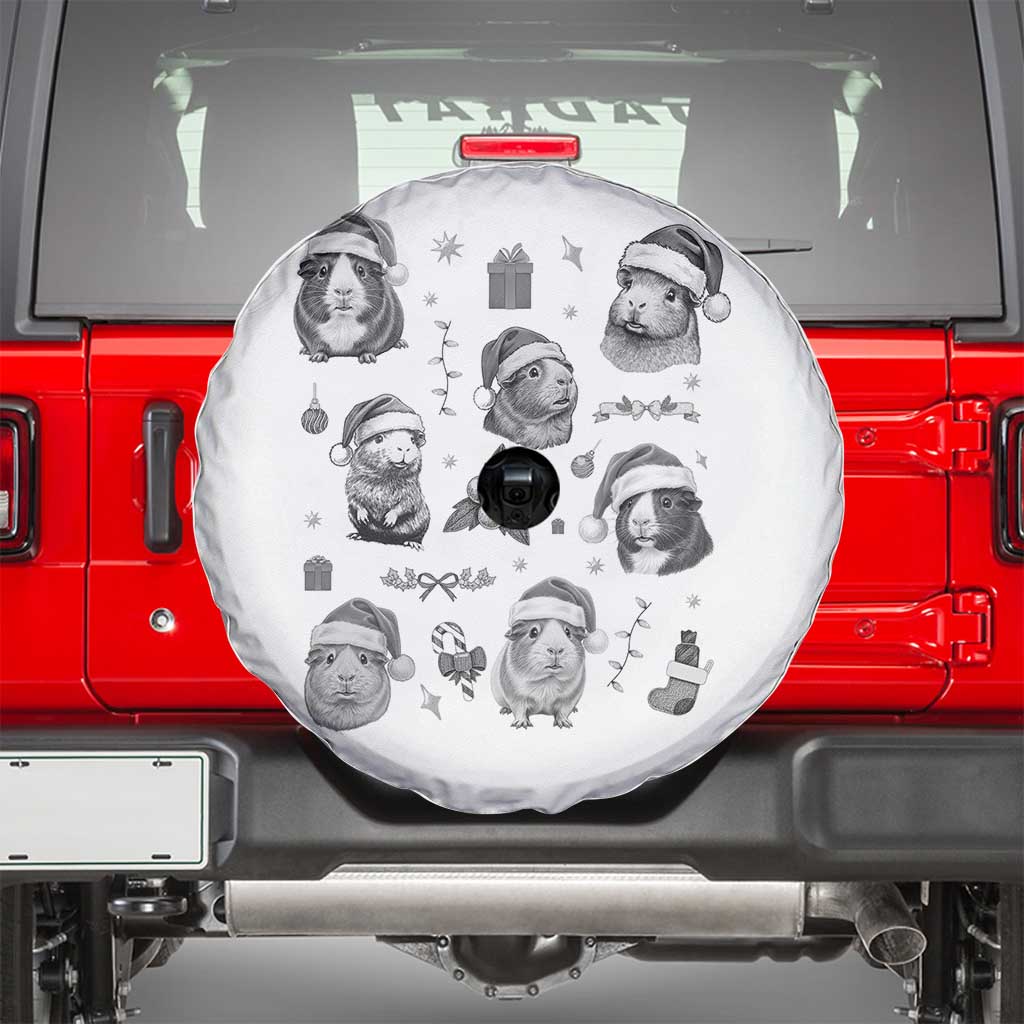 Christmas Guinea Pigs Spare Tire Cover Funny Cavy Lover Holiday Gift - Wonder Print Shop