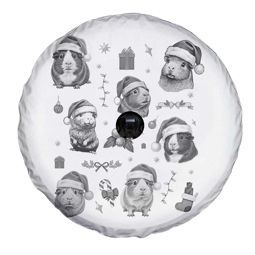 Christmas Guinea Pigs Spare Tire Cover Funny Cavy Lover Holiday Gift - Wonder Print Shop