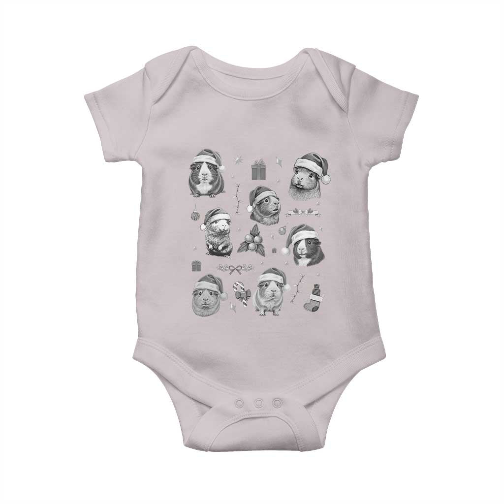 Christmas Guinea Pigs Baby Onesie Funny Cavy Lover Holiday Gift - Wonder Print Shop