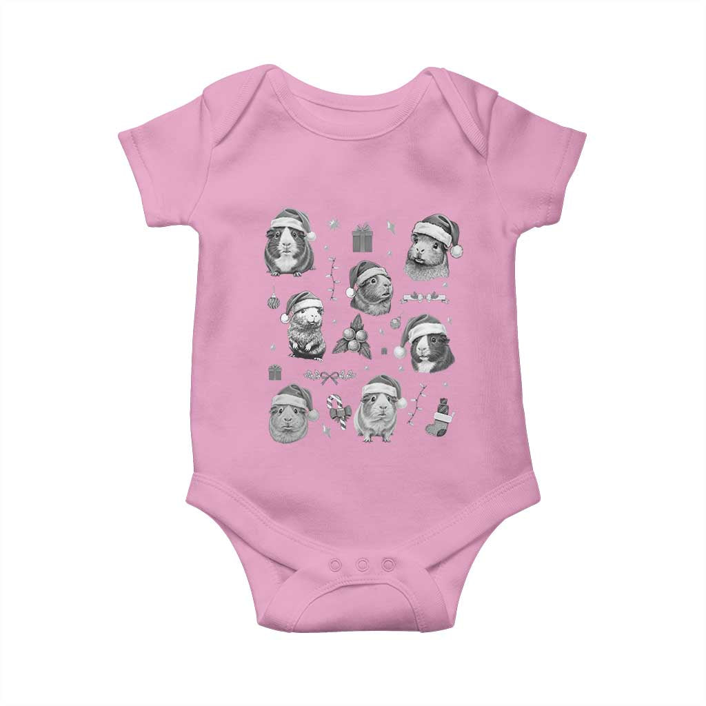 Christmas Guinea Pigs Baby Onesie Funny Cavy Lover Holiday Gift - Wonder Print Shop