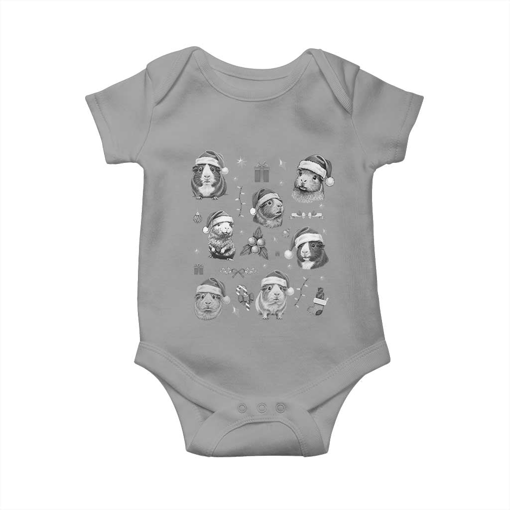 Christmas Guinea Pigs Baby Onesie Funny Cavy Lover Holiday Gift - Wonder Print Shop