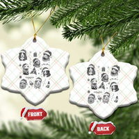 Christmas Guinea Pigs Ceramic Ornament Funny Cavy Lover Holiday Gift - Wonder Print Shop