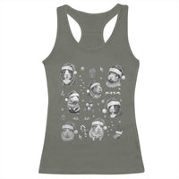 Christmas Guinea Pigs Racerback Tank Top Funny Cavy Lover Holiday Gift - Wonder Print Shop