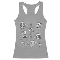 Christmas Guinea Pigs Racerback Tank Top Funny Cavy Lover Holiday Gift - Wonder Print Shop