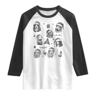 Christmas Guinea Pigs Raglan Shirt Funny Cavy Lover Holiday Gift - Wonder Print Shop