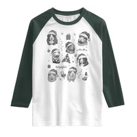 Christmas Guinea Pigs Raglan Shirt Funny Cavy Lover Holiday Gift - Wonder Print Shop
