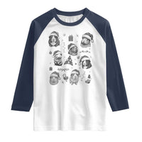 Christmas Guinea Pigs Raglan Shirt Funny Cavy Lover Holiday Gift - Wonder Print Shop