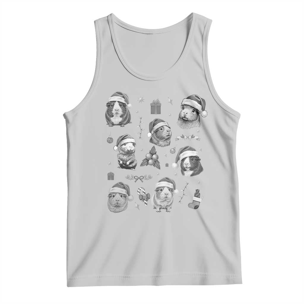 Christmas Guinea Pigs Tank Top Funny Cavy Lover Holiday Gift - Wonder Print Shop