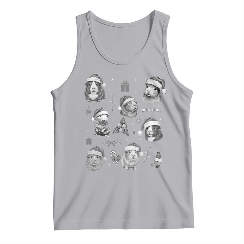Christmas Guinea Pigs Tank Top Funny Cavy Lover Holiday Gift - Wonder Print Shop