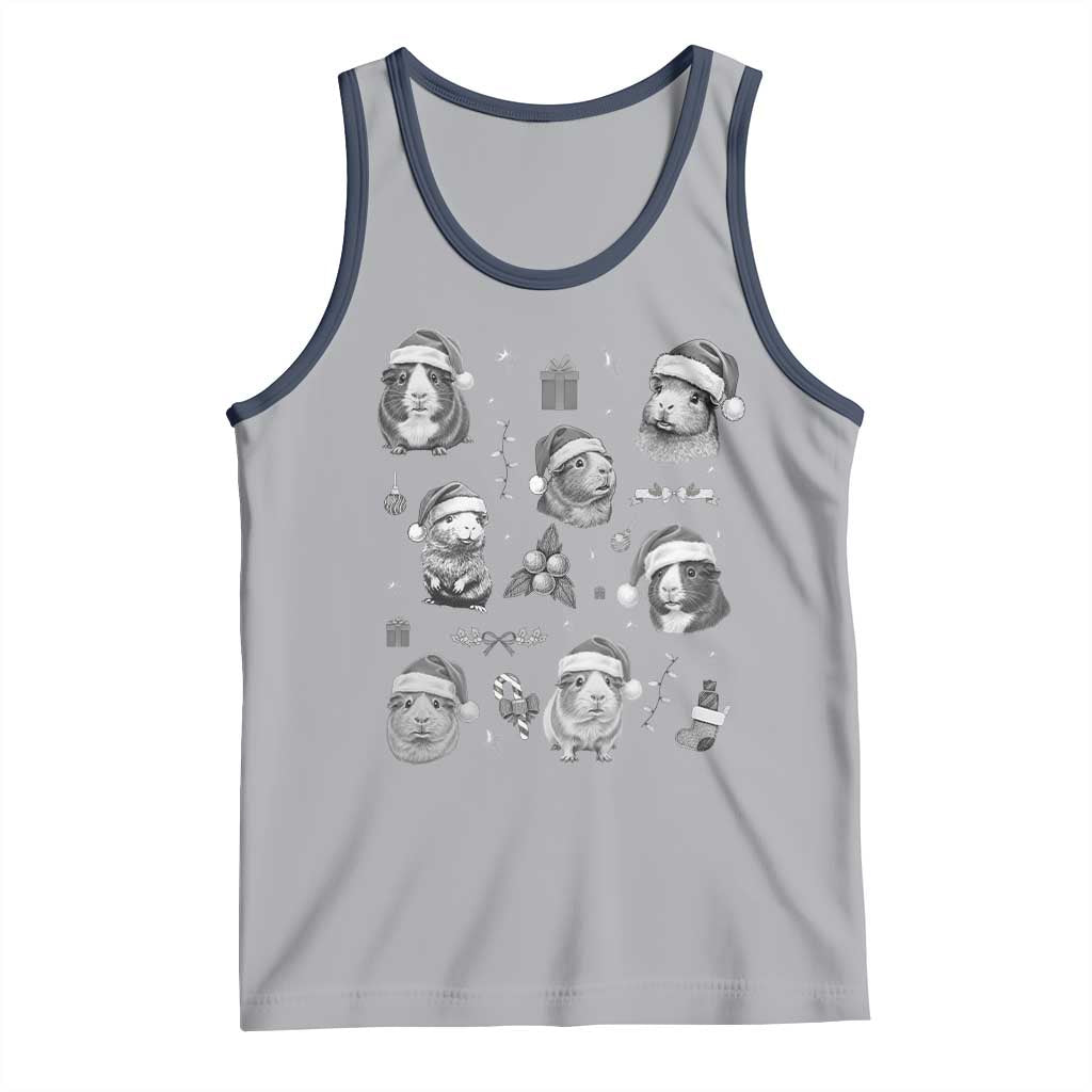 Christmas Guinea Pigs Tank Top Funny Cavy Lover Holiday Gift - Wonder Print Shop