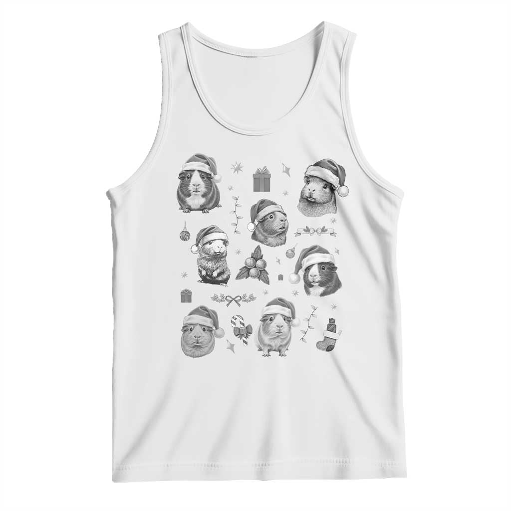 Christmas Guinea Pigs Tank Top Funny Cavy Lover Holiday Gift - Wonder Print Shop