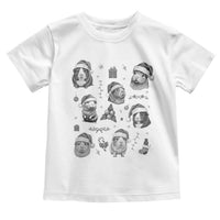 Christmas Guinea Pigs Toddler T Shirt Funny Cavy Lover Holiday Gift - Wonder Print Shop