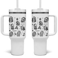 Christmas Guinea Pigs Tumbler With Handle Funny Cavy Lover Holiday Gift - Wonder Print Shop