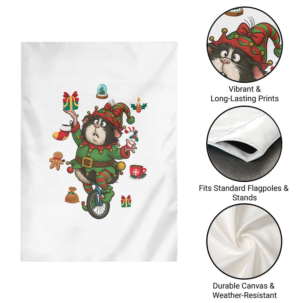 Guinea Pig Master Juggler Garden Flag Funny Christmas Cavy Lover Gift - Wonder Print Shop