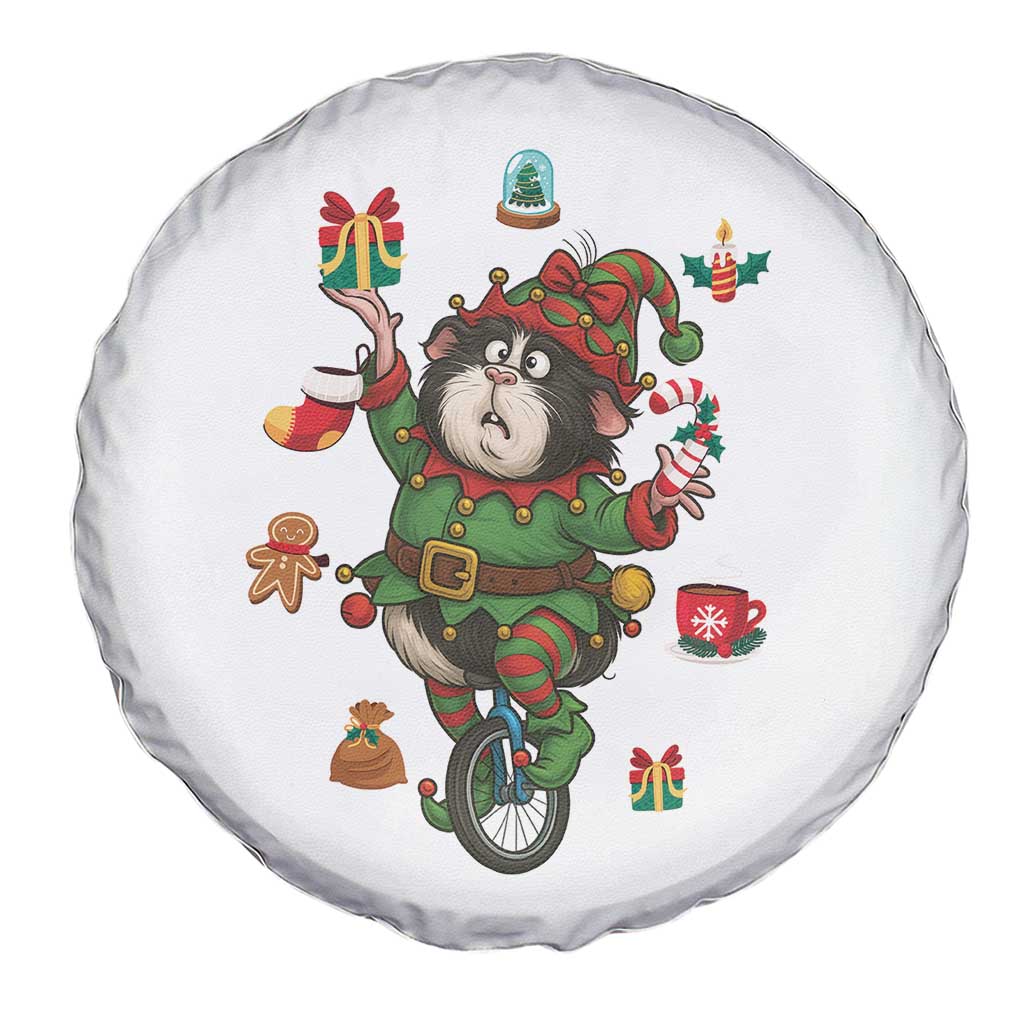Guinea Pig Master Juggler Spare Tire Cover Funny Christmas Cavy Lover Gift - Wonder Print Shop