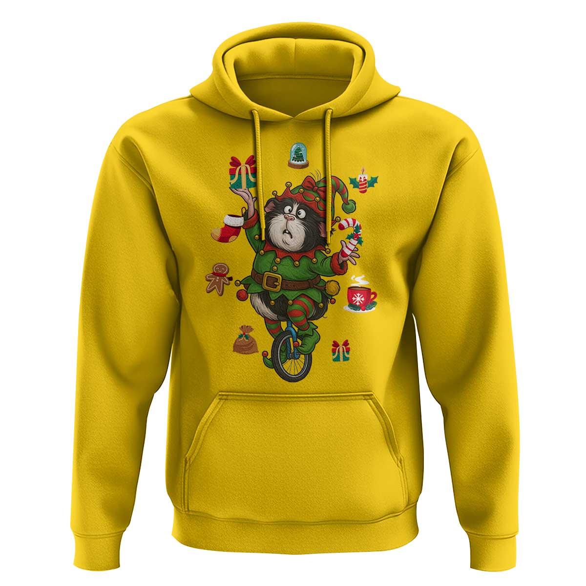 Guinea Pig Master Juggler Hoodie Funny Christmas Cavy Lover Gift - Wonder Print Shop