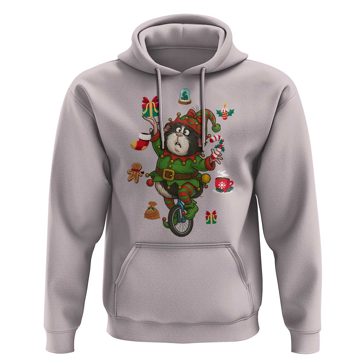 Guinea Pig Master Juggler Hoodie Funny Christmas Cavy Lover Gift - Wonder Print Shop