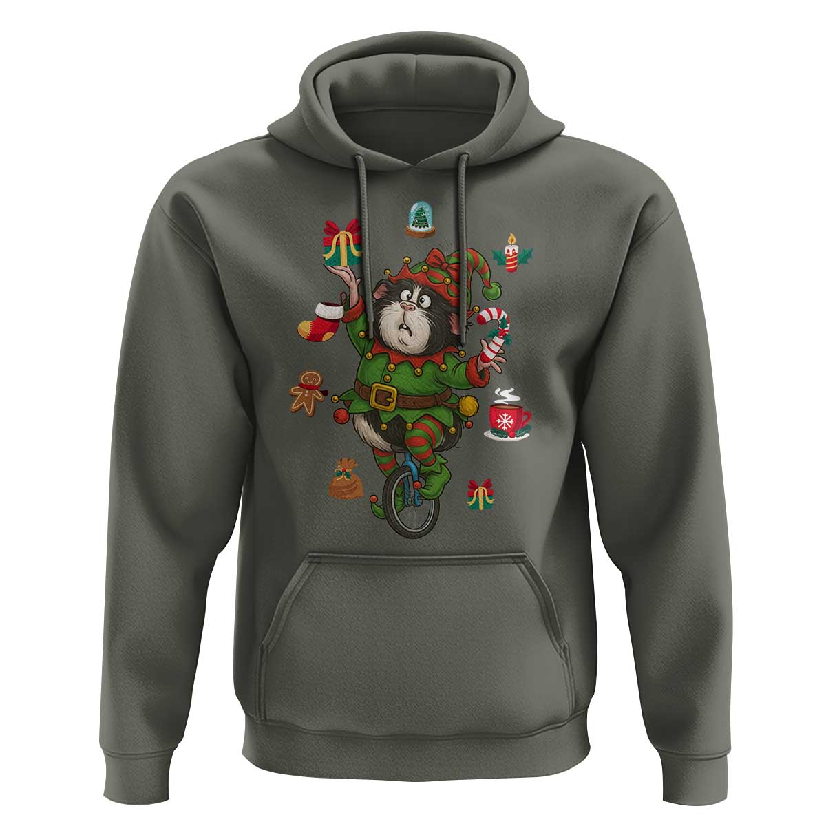 Guinea Pig Master Juggler Hoodie Funny Christmas Cavy Lover Gift - Wonder Print Shop