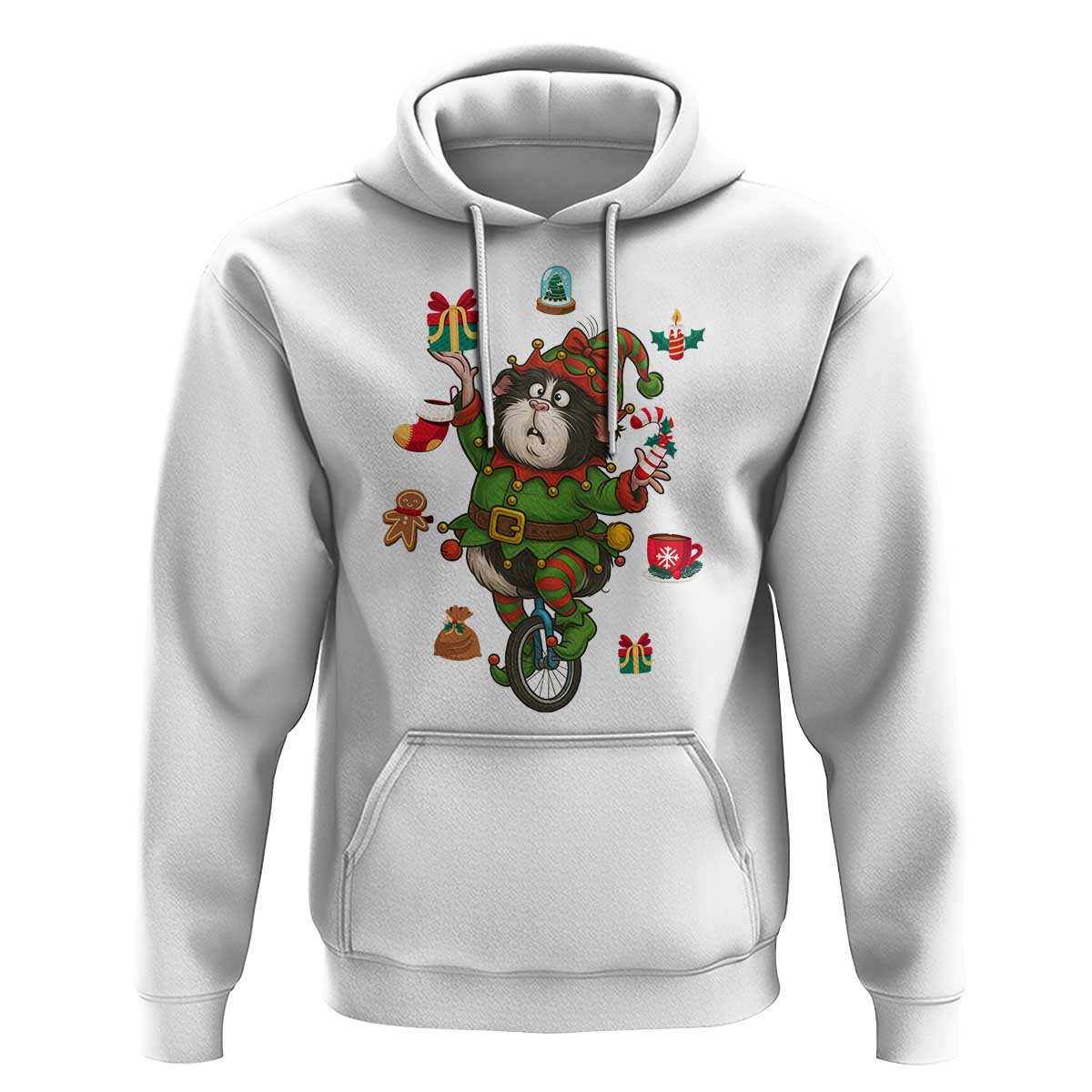 Guinea Pig Master Juggler Hoodie Funny Christmas Cavy Lover Gift - Wonder Print Shop