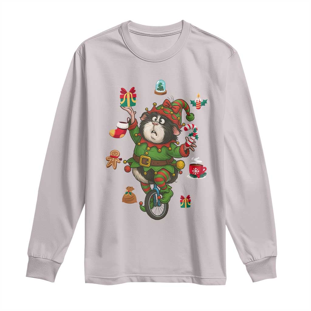 Guinea Pig Master Juggler Long Sleeve Shirt Funny Christmas Cavy Lover Gift - Wonder Print Shop