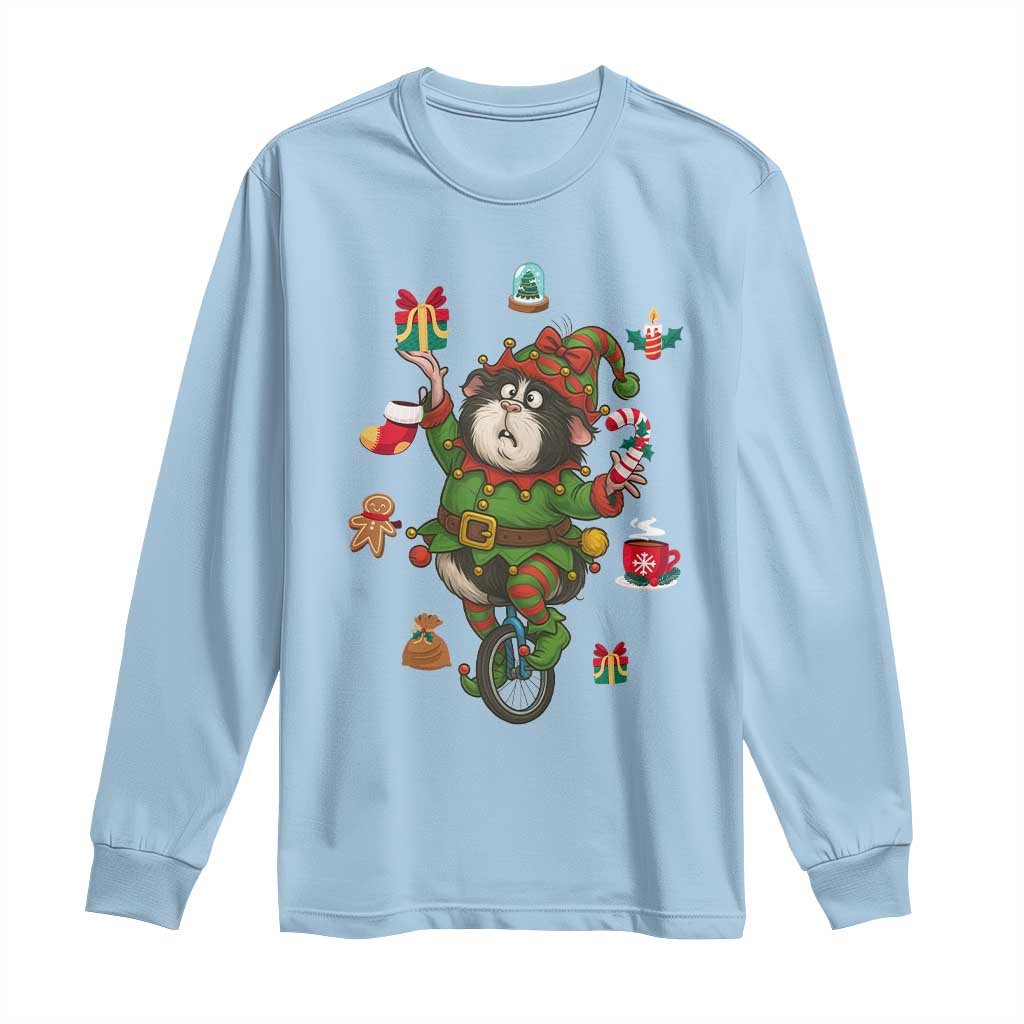 Guinea Pig Master Juggler Long Sleeve Shirt Funny Christmas Cavy Lover Gift - Wonder Print Shop