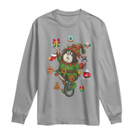 Guinea Pig Master Juggler Long Sleeve Shirt Funny Christmas Cavy Lover Gift - Wonder Print Shop