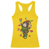 Guinea Pig Master Juggler Racerback Tank Top Funny Christmas Cavy Lover Gift - Wonder Print Shop