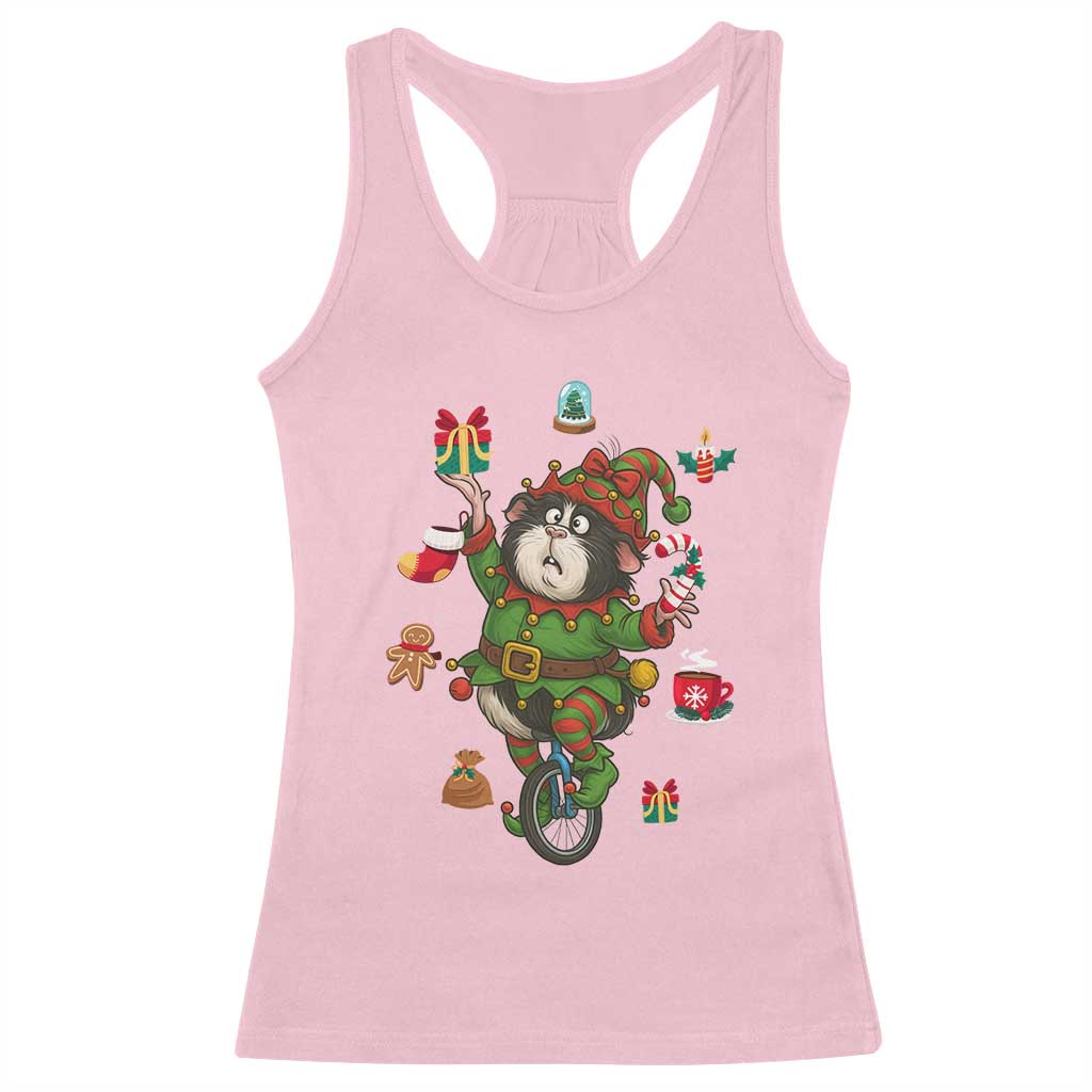 Guinea Pig Master Juggler Racerback Tank Top Funny Christmas Cavy Lover Gift - Wonder Print Shop