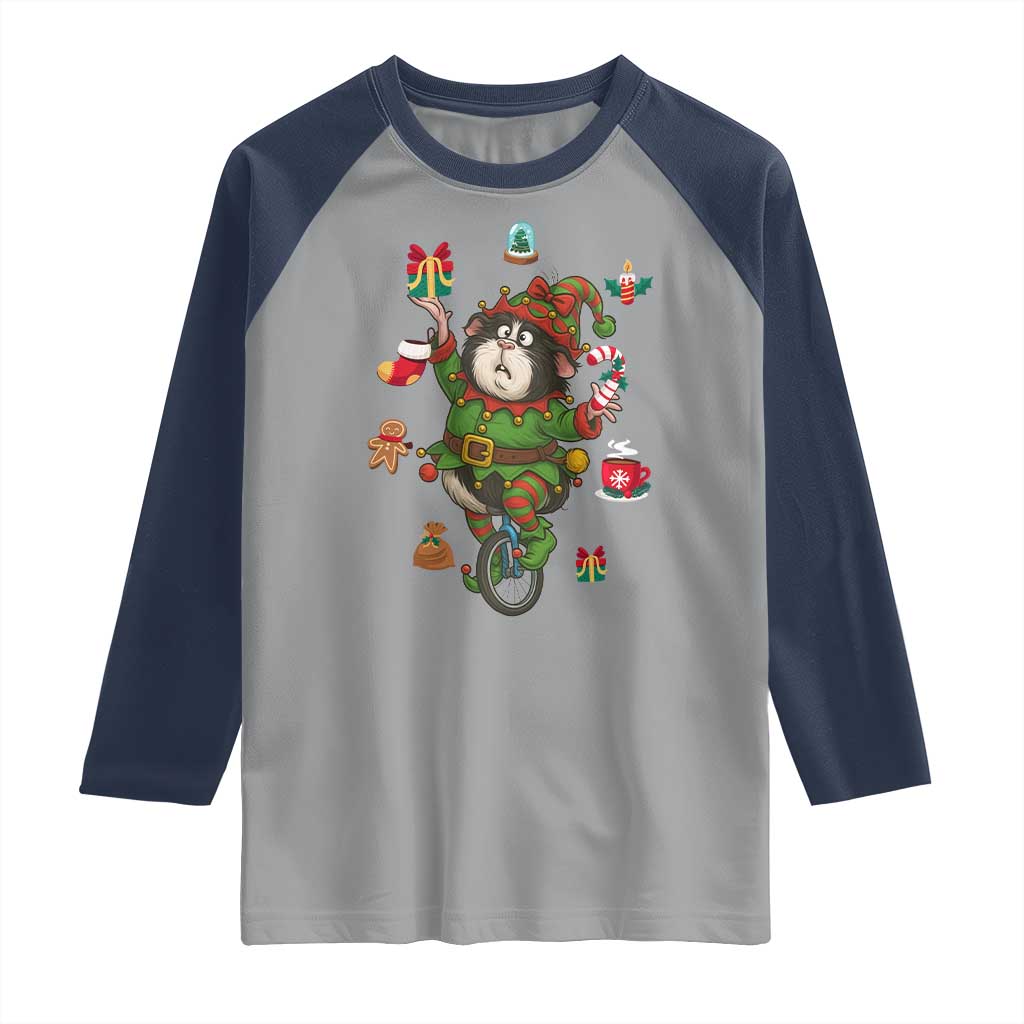 Guinea Pig Master Juggler Raglan Shirt Funny Christmas Cavy Lover Gift - Wonder Print Shop