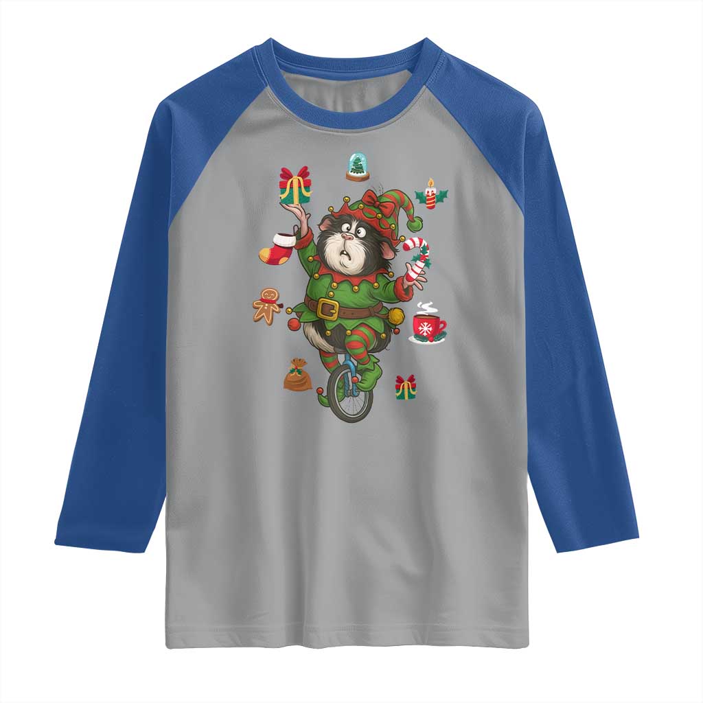 Guinea Pig Master Juggler Raglan Shirt Funny Christmas Cavy Lover Gift - Wonder Print Shop